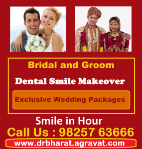 Bride and Groom Dental Smile Makeover Wedding Packages Ahmedabad, India Dr Bharat Agravat Smile in Hour