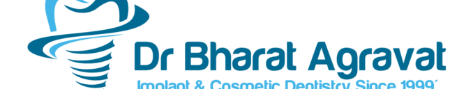 Best Cosmetic Dentist & Top Dental Implants Periodontist Dr Bharat Agravat Logo in Ahmedabad Gujarat India