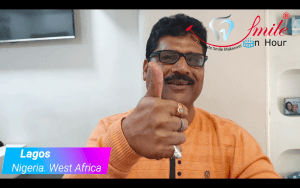 Lagos Nigeria Africa Patient Review video about Dentist Bharat Agravat Ahmedabad, Gujarat, India